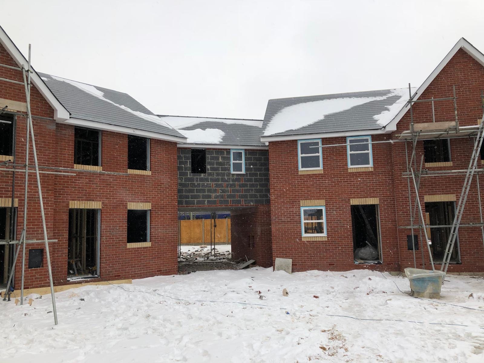 New build development, Clacton-on-Sea, site photograph 5
