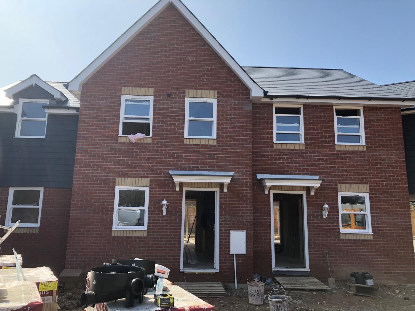 New build development, Clacton-on-Sea, site photograph 6