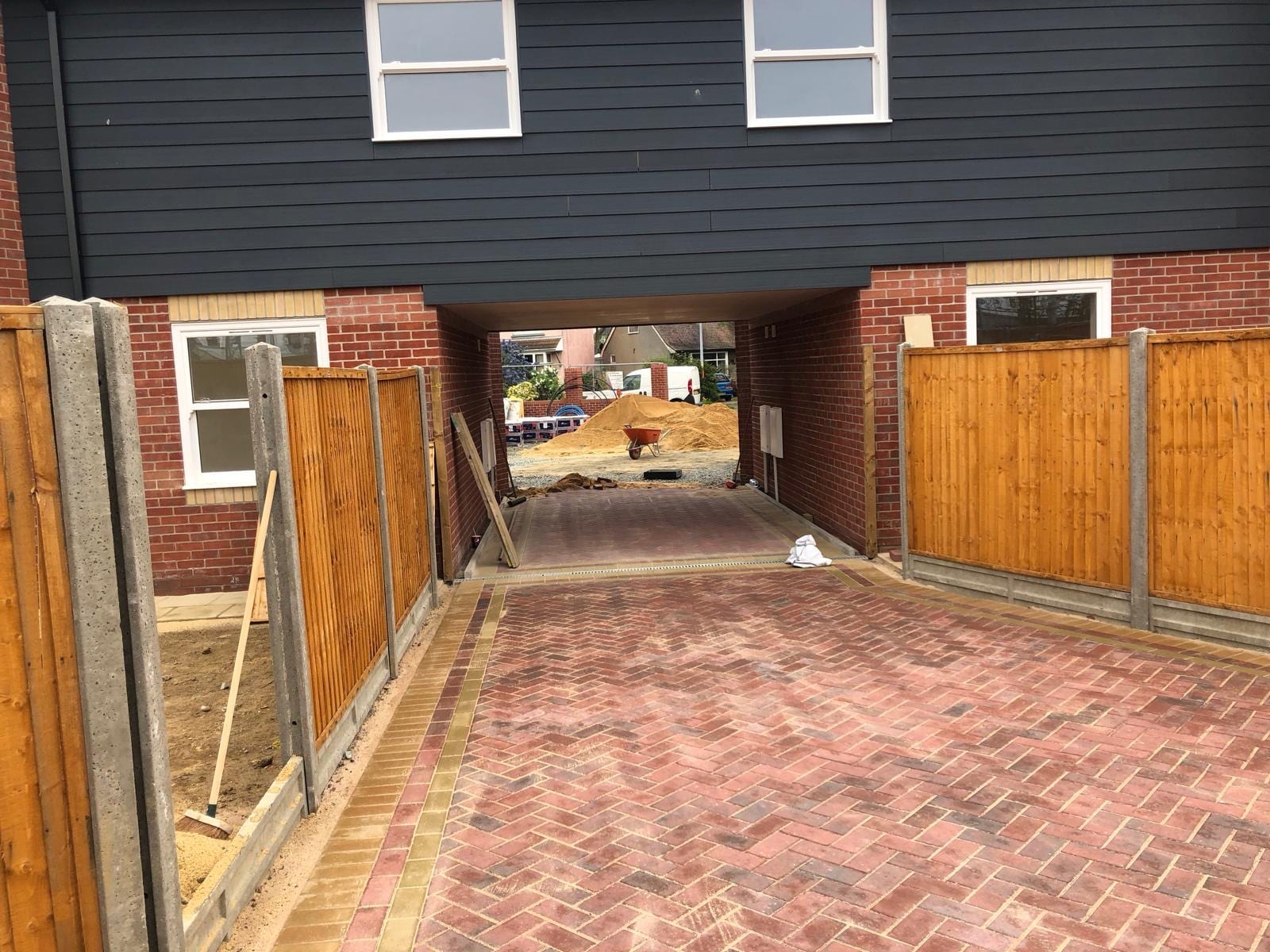 New build development, Clacton-on-Sea, site photograph 10