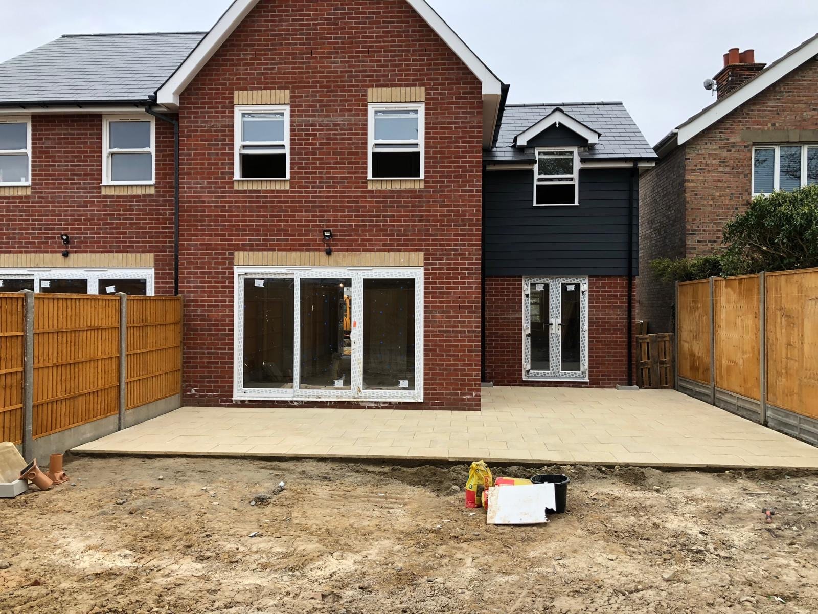 New build development, Clacton-on-Sea, site photograph 11