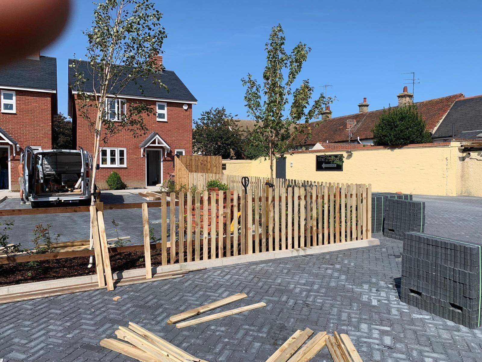 New build homes, Colchester, site photograph 3