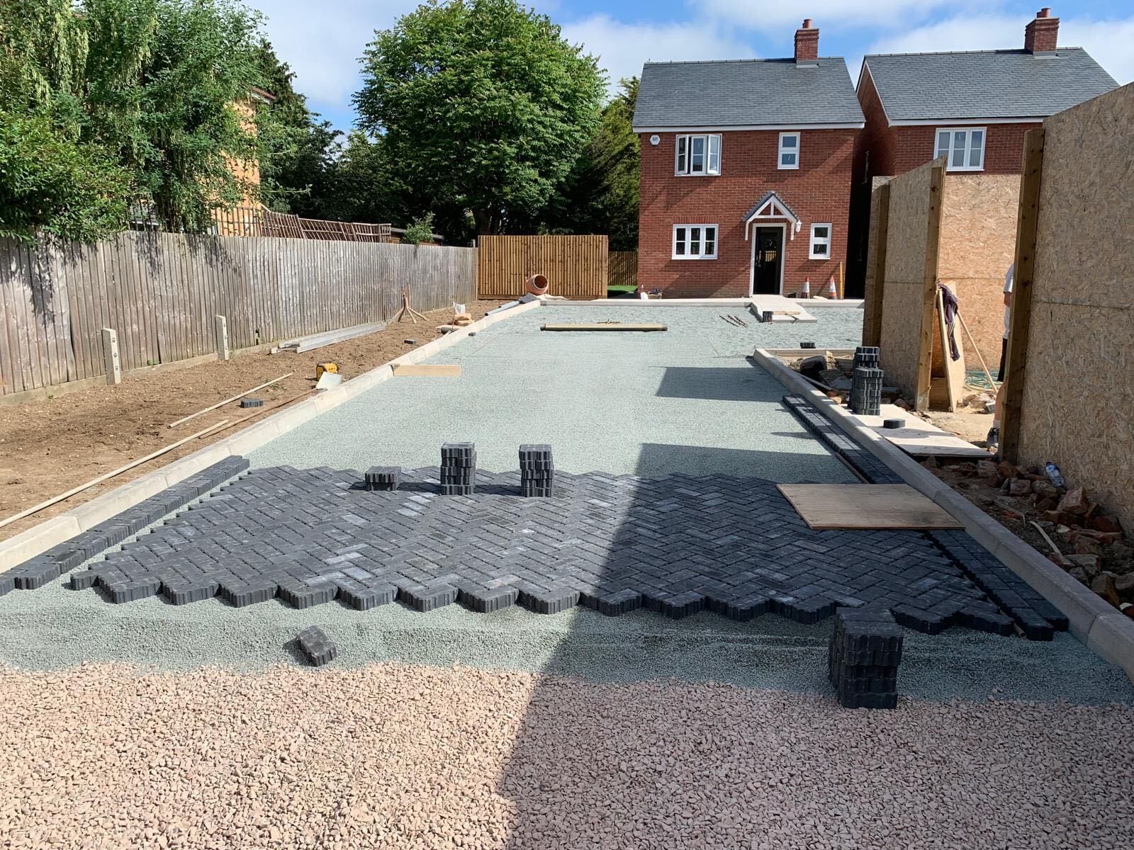 New build homes, Colchester, site photograph 4
