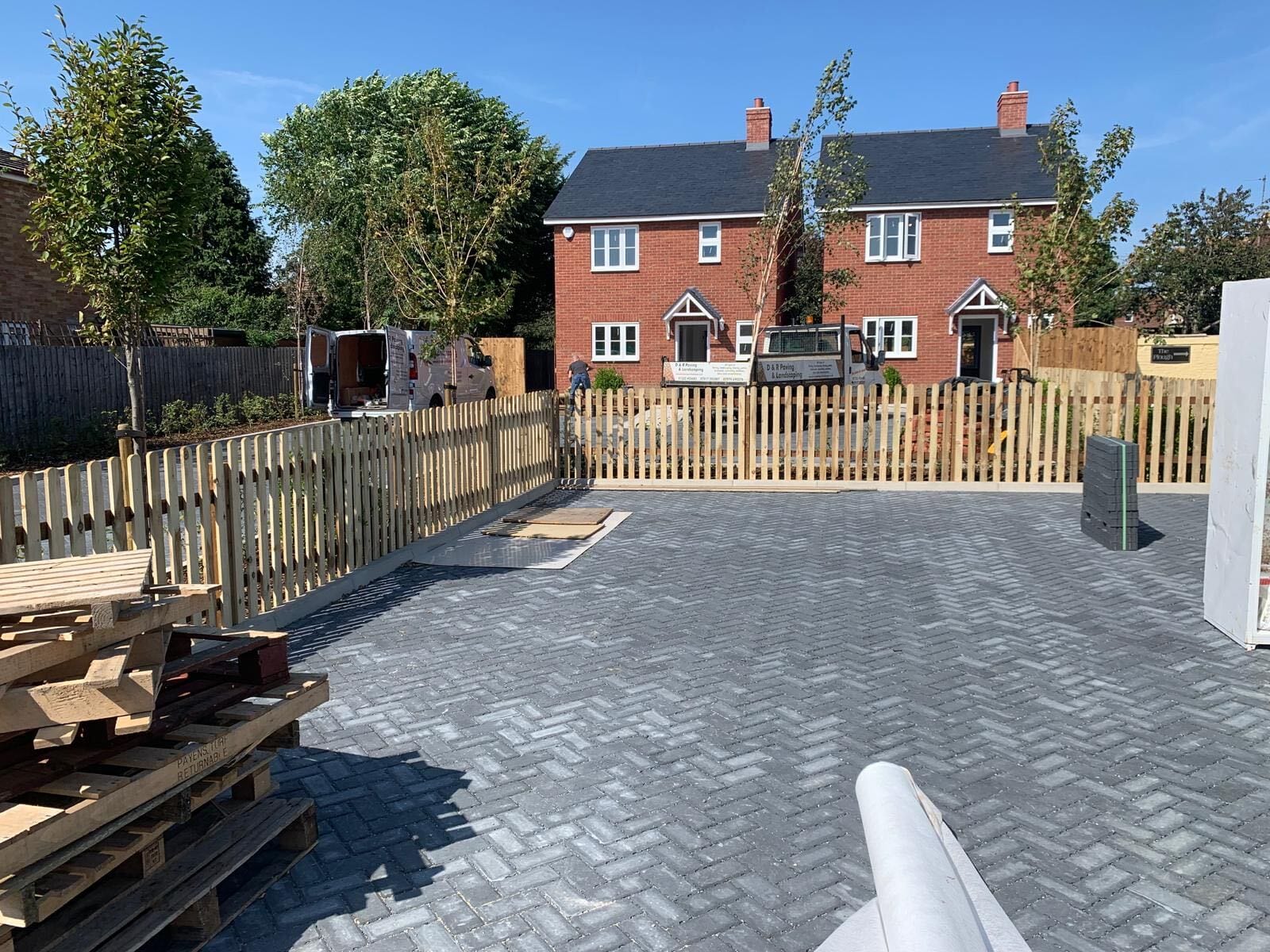 New build homes, Colchester, site photograph 7
