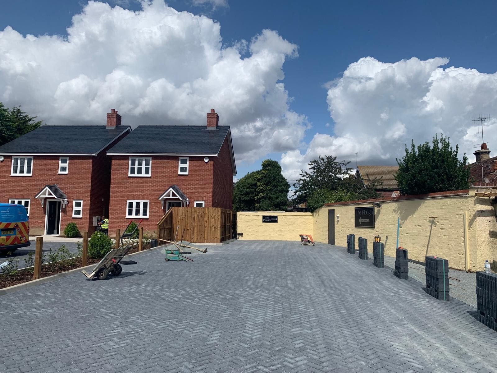 New build homes, Colchester, site photograph 8