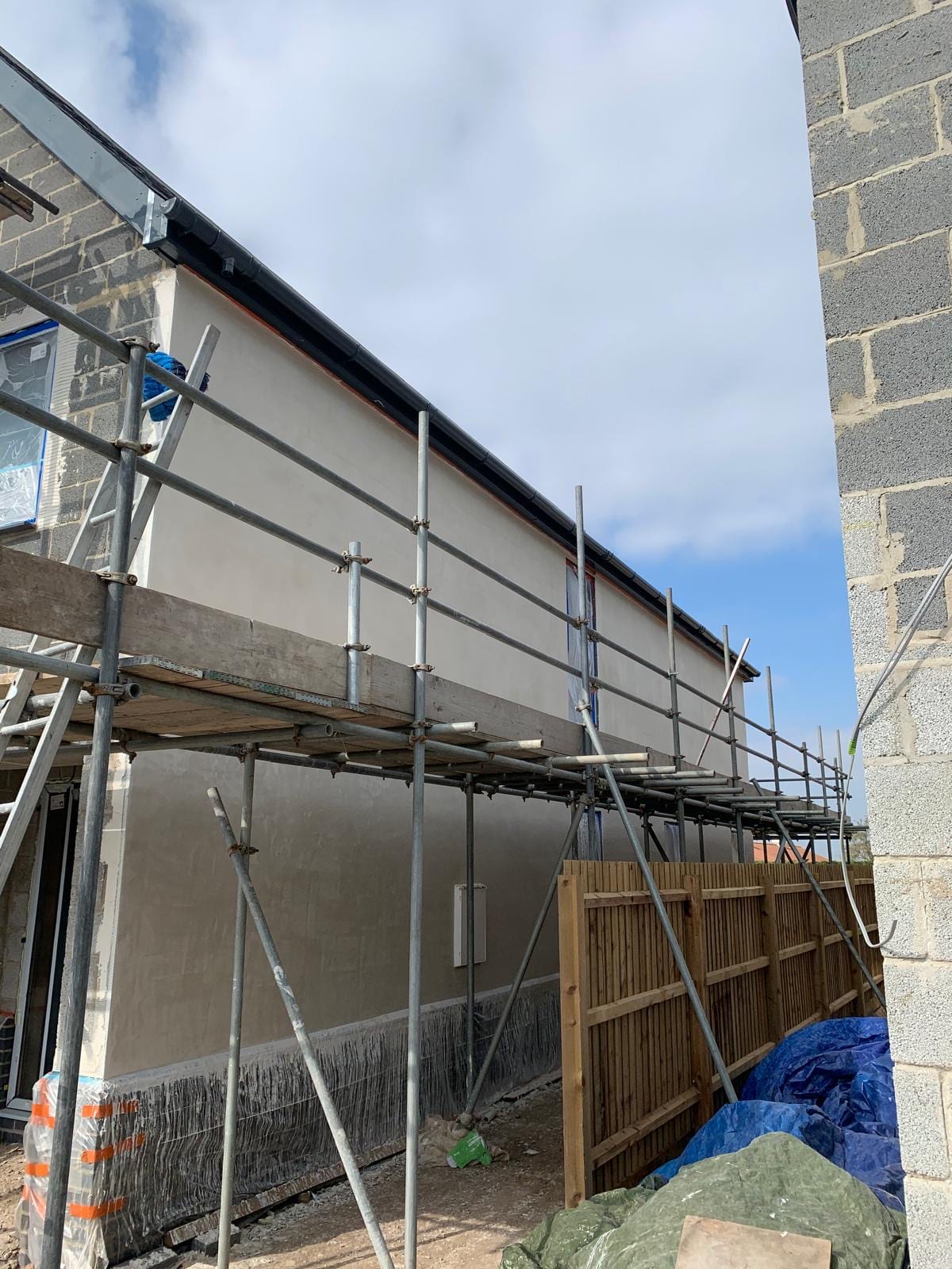 Demolition and new build, St Osyth, site photograph 7