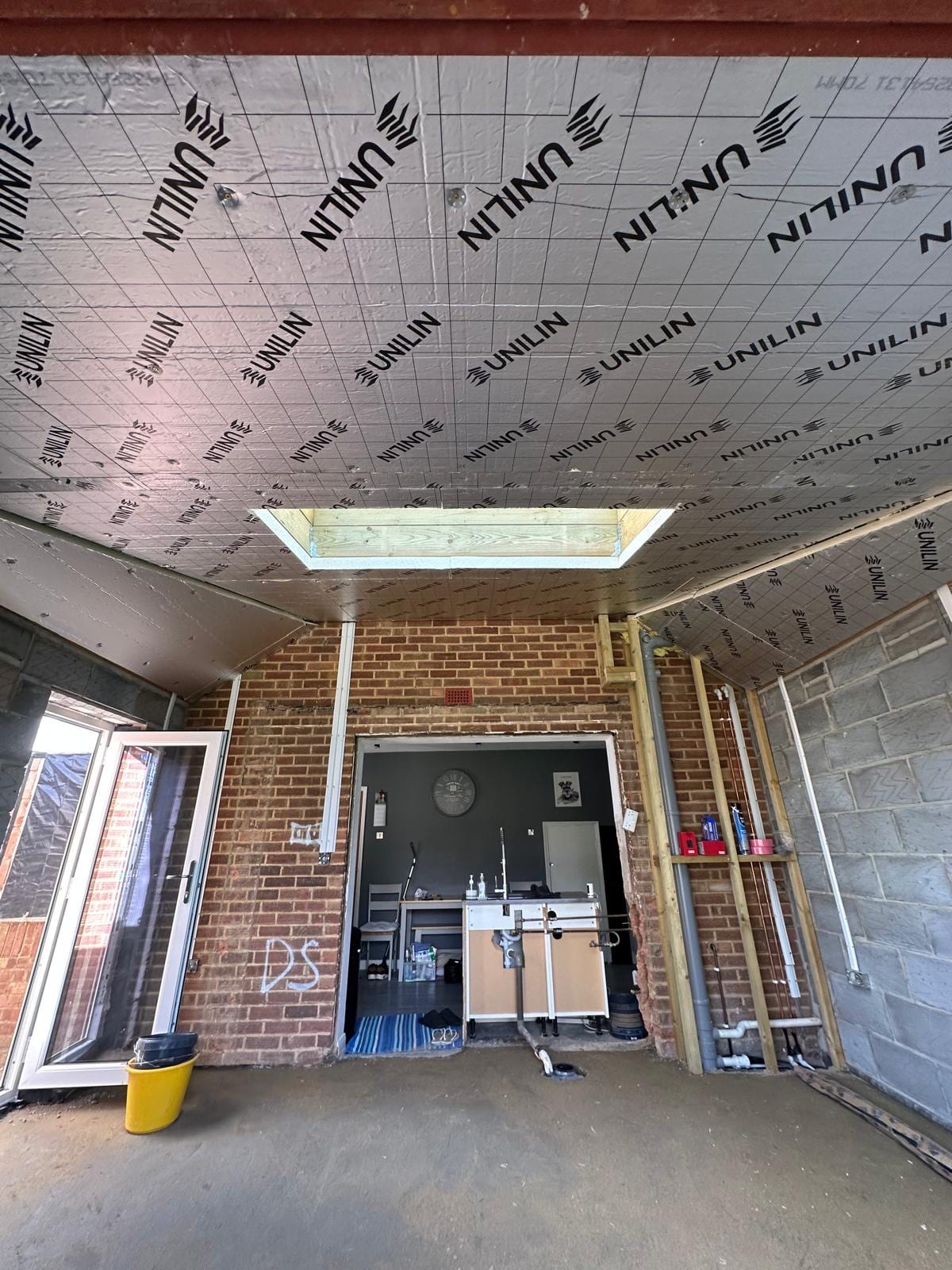 Single storey rear extension, Brentwood, site photograph 5