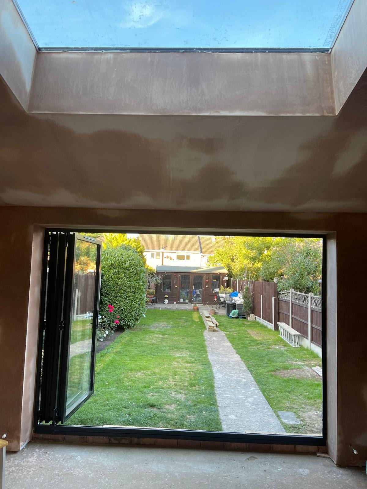 Single storey rear extension, Brentwood, site photograph 7
